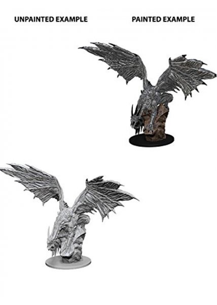 Pathfinder Unpainted Miniatures: Silver Dragon